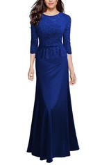 2017 New Summer Dress Women's Clothes Long Lace Christmas Dress Vintage Evening Party Dresses For Women Wedding Sexy Maxi Dress