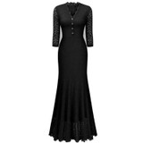 2017 New Summer Dress Women's Clothes Long Lace Christmas Dress Vintage Evening Party Dresses For Women Wedding Sexy Maxi Dress