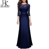 2017 New Summer Dress Women's Clothes Long Lace Christmas Dress Vintage Evening Party Dresses For Women Wedding Sexy Maxi Dress