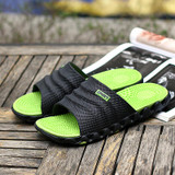 2017 New Summer Cool shoes men Water Flip Flops Men High quality Soft Massage Beach Slippers Fashion Man Casual Shoes