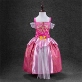 2017 New Summer Baby Girl Princess Dresses Snow White Cinderella Cosplay Dress Toddler Girls Party Birthday Costume Vestido