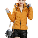 2016 Winter Coats  Jacket Women Parka Thick Winter Outerwear Plus Size Down Coat Short Slim Design Cotton-padded Jackets