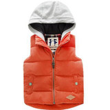 2016 Winter Boys Vest Kid Waistcoats, Boy Child Sleeveless Jacket, Thicken Kid Clothing Boy Outwear Autumn Hooded Coat