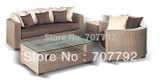 2016 wholesale garden furniture sofa set outdoor terrace furniture sofa wicker rattan sofa Set