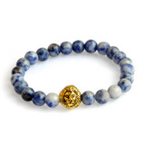2016 Tiger Eye Lion Head Bracelet Buddha beads Bracelets Bangles Charm Natural Stone Mens Bracelet Men Jewelry pulseras hombre