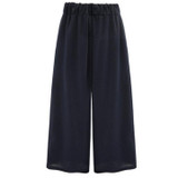 2016 Summer Women Plus Size Loose Pantyhose Elastic High Waist Pocket Fashion Casual Wide Leg Pants XXXXXL