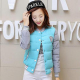 2016 New winter jacket women Korea uniform warm jackets winter coat women cotton female parkas Women's winter jacket BN016