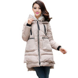 2016 New Winter Jacket Women Down Casual Winter Coats Plus Size M-XXXL Hooded Parka Coat Long Style Womens Jackets