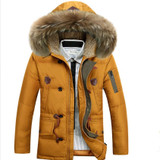 2016 new winter jacket men thickening business down jackets ,90% white duck down coat ,mens brand jackets free shipping