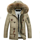 2016 new winter jacket men thickening business down jackets ,90% white duck down coat ,mens brand jackets free shipping