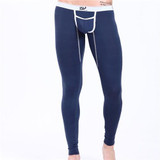2016 New winter autumn pouch pajamas Sexy mens sleep bottoms Fashion sleeping pants Sexy long johns
