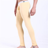 2016 New winter autumn pouch pajamas Sexy mens sleep bottoms Fashion sleeping pants Sexy long johns