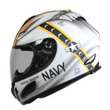 Cruiser full face motorcycle helmets chopper street bike racing clear lens