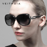 2016 New VEITHDIA Vintage Sunglasses Women Polarized Lens Sun Glasses Ladies Brand Designer gafas oculos de sol feminino 7022