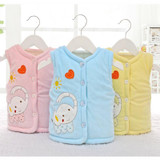 2016 NEW Unisex Baby Boys Girls Vest High Quality Kids Winter Waistcoat Warm Kids Vest Children's Outerwear Freeshipping