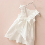 2016 New Summer Princess Dress Girl dress children Girls Dress Big Bow Girl Dress Children Clothing Children
