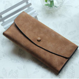 Recommend Women Purse Soft Handbags Card Holder Lady Long Wallet Bag,6Colors Fashion Bags Wallet for Wallet female