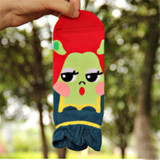 Recommend !!cartoon socks women spring summer and autumn women's funny sock high quality cotton animal socks for lady girls