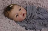 reborn doll kit Adeline by Ping Lau limited edidtion lifelike soft silicone vinyl real gentle touch unpainted doll parts