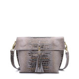 REALER brand women genuine leather bag high quality serpentine pattern leather shoulder bags ladies crossbody bags small handbag