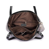 REALER brand genuine leather bag women serpentine shoulder bag ladies high quality handbag