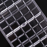 Real Polycarbonate Chocolate Bar Mold Fondant Shapes Candy Jelly Mould Plastic Baking Pastry Mould Cozinha Kitchen Tool Bakeware
