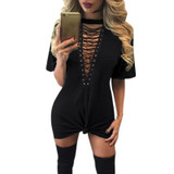 S-3XL Lace Up V -Neck Shirt Dress Summer Women Short Sleeve Loose Dresses Vestidos Sexy Casual Dress Shirts Vestido Mujer GV529 S-3XL Lace Up V -Neck Shirt Dress Summer Women Short Sleeve Loose Dresses Vestidos Sexy Casual Dress Shirts Vestido Mujer GV529