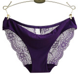 S-2XL!Hot sale! l women's sexy lace panties seamless cotton breathable panty Hollow briefs Plus Size girls underwear #981