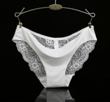 S-2XL!Hot sale! l women's sexy lace panties seamless cotton breathable panty Hollow briefs Plus Size girls underwear #981