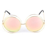 Retro Vintage Round Sunglasses Men Steampunk Fashion Glasses 2017 Brand Design Sun Glasses For Women Eyeglasses
