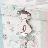 Retro Storage Box Lock Case Tea Candy Storage Tin Box Coin Box Home Office Jewelry Container Maquiagem Sundries Desk Organizer