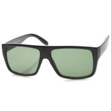 Retro Streetwear Rectangle Flat Top Block Sunglasses 9928