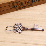 Retro Mini Bottle Openers Portable Key Shape Steel Bottle Openers Beer Wine Bottle Opener Keychain Open Tool