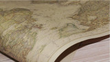 Retro Matte Kraft Paper posters World Map Antique Poster Vintage Wall Sticker Home Decora 72.5*47.5CM