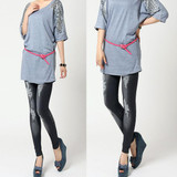 Retro Lady Women Skinny Slim Distressed Stretchy Jeans Leggings Jegging Pants