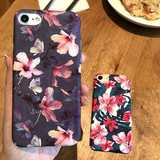 Retro Flower Leaves Phone Cases for iPhone 7/7 Plus