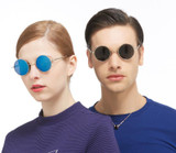 Retro Classic Polarized Round Sunglasses Men Brand Designer Sun Vintage Circle Glasses Womens Oculos Male Metal Eyewear Lunette