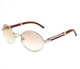 Retro Carter Sunglasses Round Glasses Frame Wood Eyeglasses Carter Glasses Men Sunglasses for Men Gold Frame Eyewear Accessories