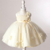 2017 Summer New Girl Dresses Baby Girls Princess Dress 0-2 Years Chlidren Clothes Kids Party Costume Ball Gown For Wedding