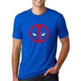 2017 Summer New Fashion Slim Deadpool X-men T-shirt Casual Men's Streetwear Short Sleeve T Shirts O-Neck Style Hip-Hop Tops Tees