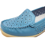 2017 Summer New Fashion Leather Women Flats Moccasins Comfortable Woman Shoes Cut-outs Leisure Flat Woman Casual Shoes 169W 2017 Summer New Fashion Leather Women Flats Moccasins Comfortable Woman Shoes Cut-outs Leisure Flat Woman Casual Shoes 169W