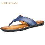 2017 Summer Men Sandals Beach Shoes Casual Flip Flops Comfortable non-slip Beach Slippers Genuine Leather Handmade Sandals Men 2017 Summer Men Sandals Beach Shoes Casual Flip Flops Comfortable non-slip Beach Slippers Genuine Leather Handmade Sandals Men