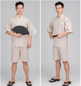 2017 Summer Men Cotton Yukata Kimono Suit Men Japan Traditional Pajamas set Male Japanese Traditional Pajamas set 061601