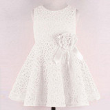 2017 Summer Lovely Tutu Dress for Baby Girls Newborn girl Birthday Party Wedding Dresses Princess Dressing Kids Outfit Clothes