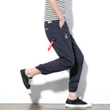 2017 New Men Pants Fashion Brand solid Joggers Sweatpants Harem Pants Men Slim casual Pants For Men Trousers Anchor 4XL 5XL