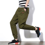 2017 New Men Pants Fashion Big pocket solid Joggers Sweatpants Harem Pants Men Slim casual Pants For Men Trousers 4XL 5XL