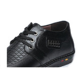 2017 new men casual leather shoes height increasing 5cm genuine leather soft and comfortable male shoes black brown freeshipping