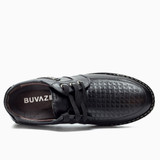 2017 new men casual leather shoes height increasing 5cm genuine leather soft and comfortable male shoes black brown freeshipping
