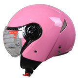 Cruiser vintage motorcycle helmet chopper helmets bike scooter clear lens