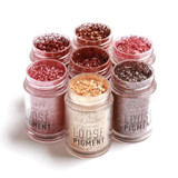 2017 New Makeup Loose Pigment Shadows Eye Mineral Powder Gold Red Metallic Focallure Loose Glitter Eyeshadow Color Makeup
